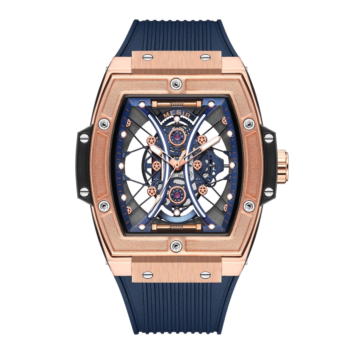 MEGIR Brand Luxury Quartz Watch for Men Fashion Military Sports Watches Waterproof Luminous Clock Wristwatch Reloj Hombre 8109