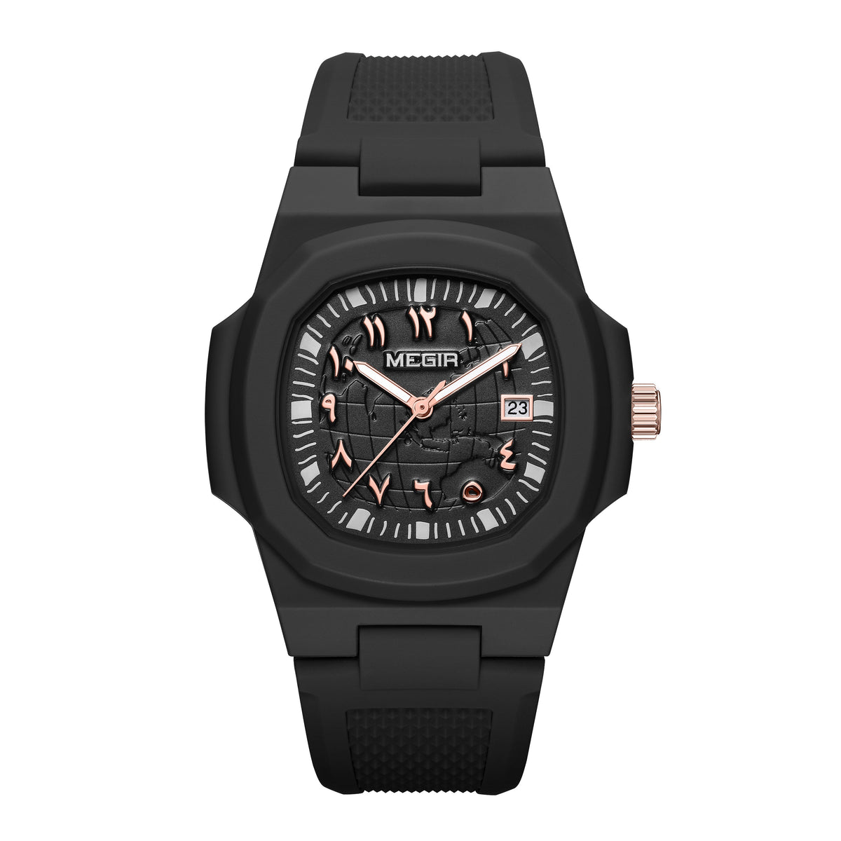 MEGIR Quartz Silicone 8119